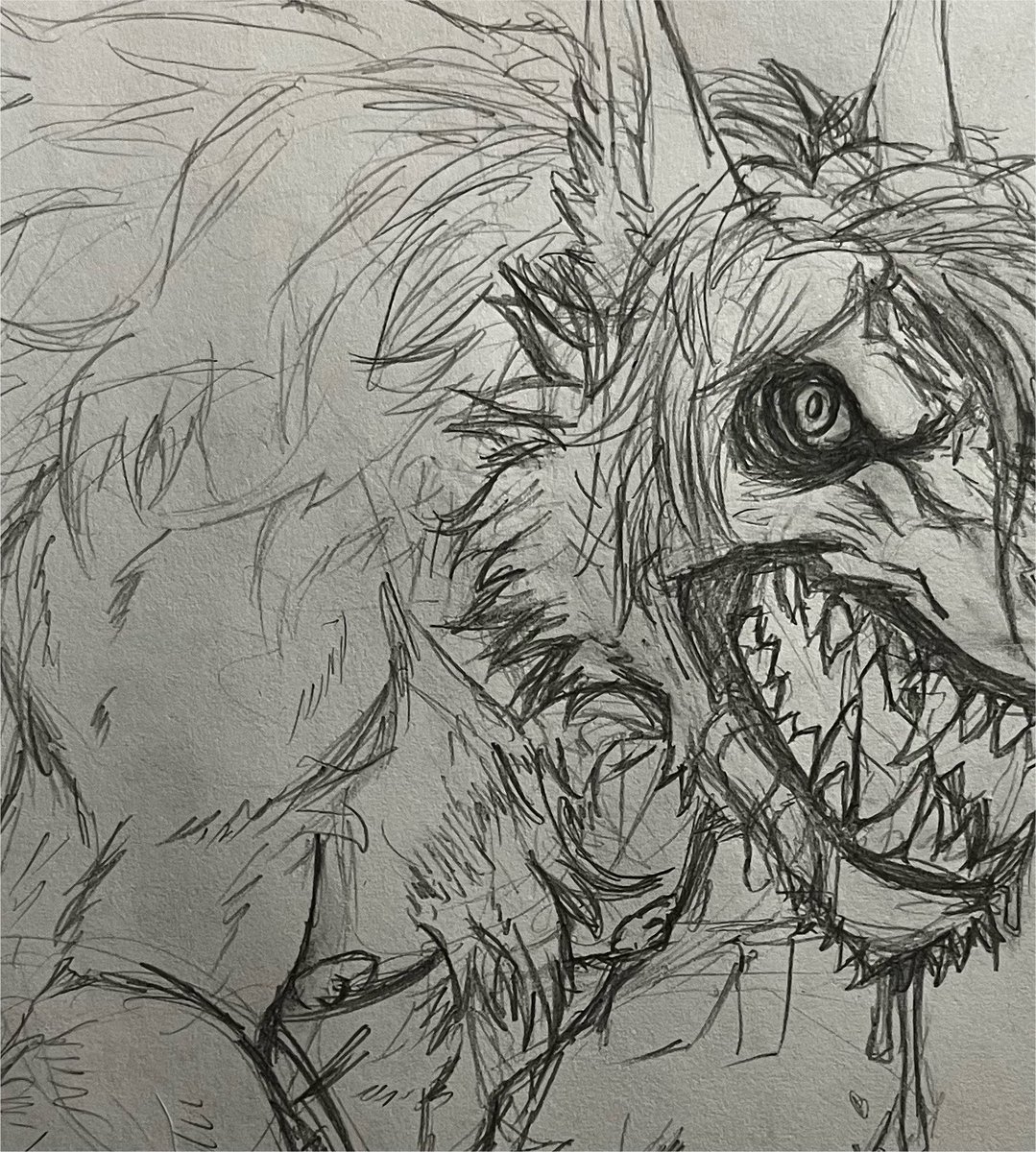 geraveyard's tweet photo. Also heres a sneak peek of werewolf Leon since you all made me cave…. https://t.co/9VLEGHBW8j