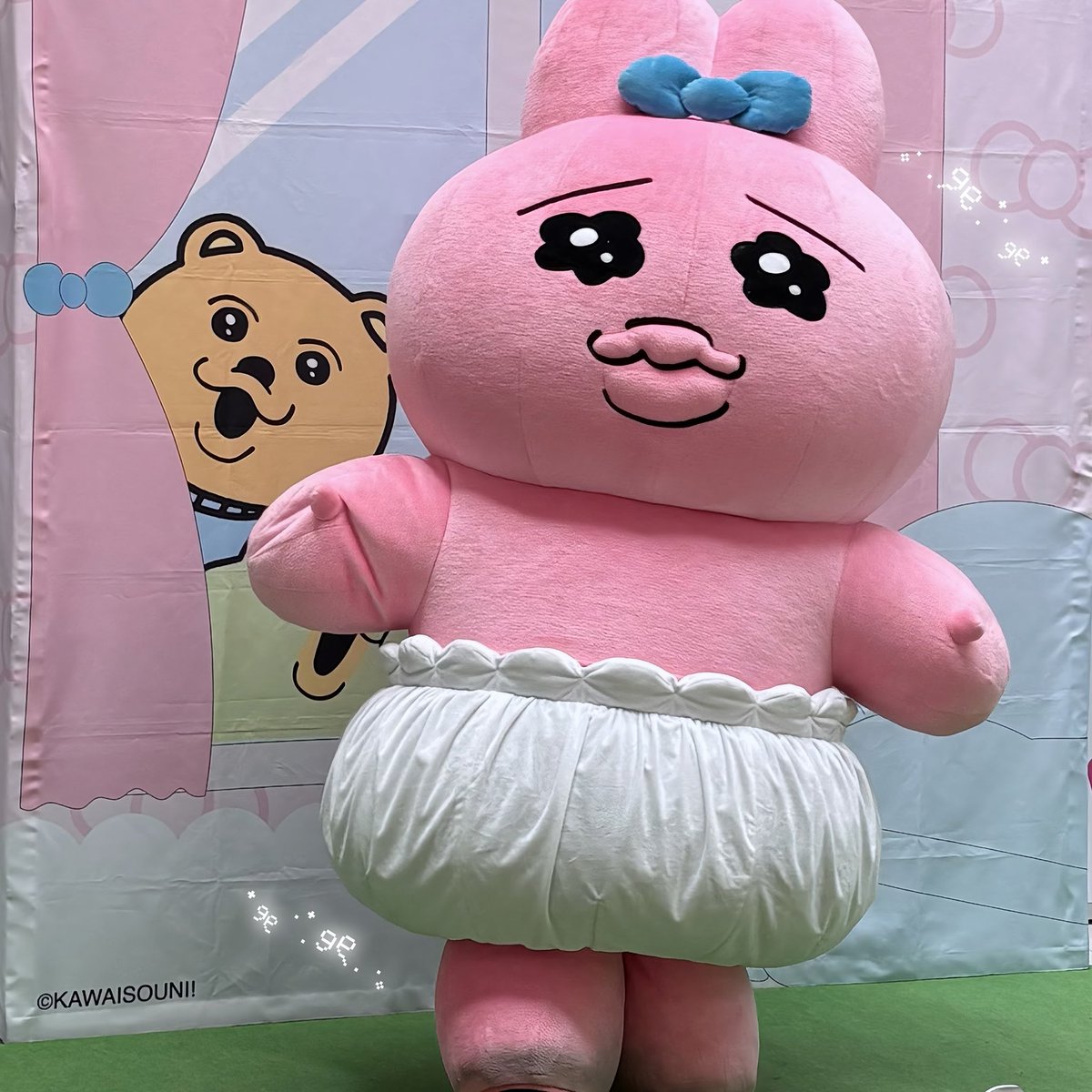 opa_opanpi's tweet photo. イオンモール姫路大津のグリーティングに参加してきた🐰💘1週間に2度おぱんちゅに会うことができてとても充実🥹おぱんちゅが優しくて息子がニコニコな写真が撮れて幸せでした🙈✨ https://t.co/oFEVv1dTvz
