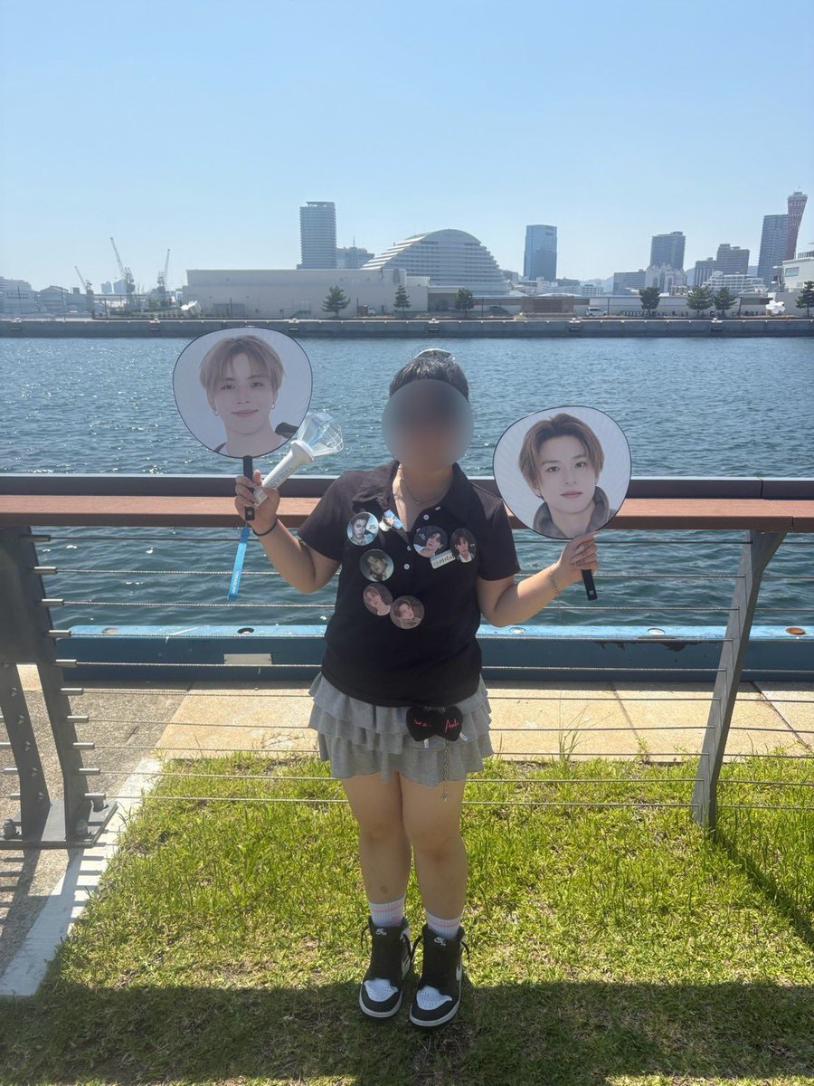 m_xz72's tweet photo. 神戸2日間ありがとう❤️❤️TREASUREとの最高の夏開幕‼️‼️
 #トゥメのTHESTAGEコーデ https://t.co/hS318ubNlC