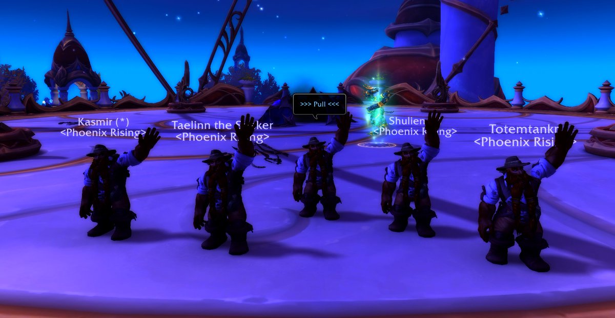 dungeondojowow's tweet photo. Some of the funniest moments during our Carnival of Chaos charity event was watching all the drunk (in game) Brans, walking backwards, in first person.  Shoutout to Phoenix Rising that spent 90 minutes in 10+ Magister's Terrace lol https://t.co/ixIsuWdIQ4