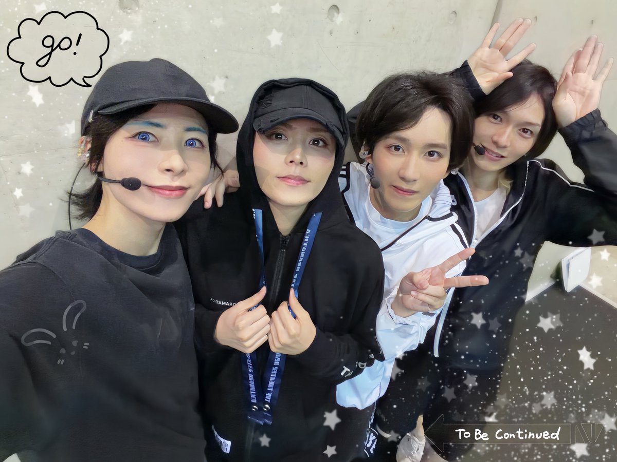 kumakaito612's tweet photo. あんステLIVE全稽古終了🐰✨

やっとみんなに会える！

野原で一緒に思いっきり跳び回ろう🐰🎶
忘れられない夏にしようね❤️‍🔥

#あんステ https://t.co/ccjlh9u0wx