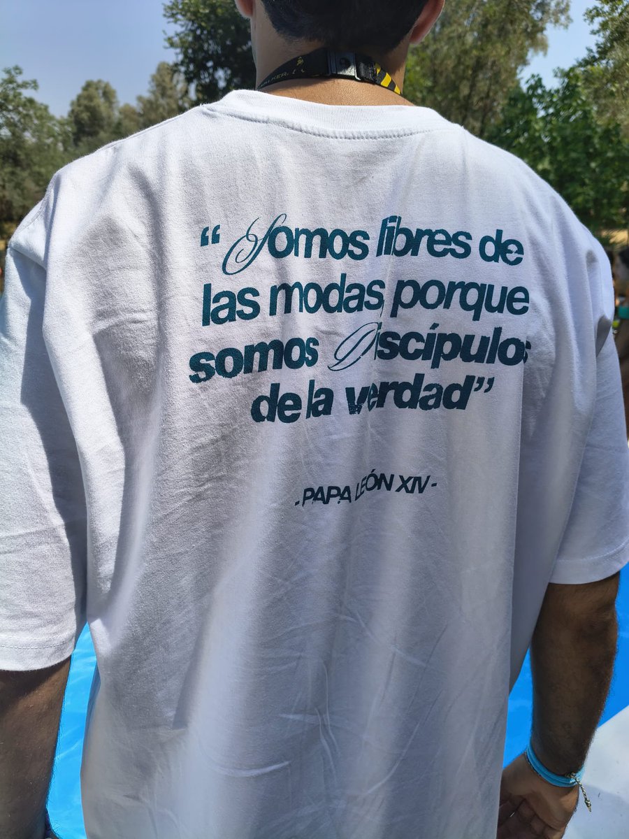 gjuvenil_sjo's tweet photo. “Somos libres de las modas porque somos discípulos de la verdad” -Papa León XIV-✨ #Cotos2026 https://t.co/a0yxIcMJY0