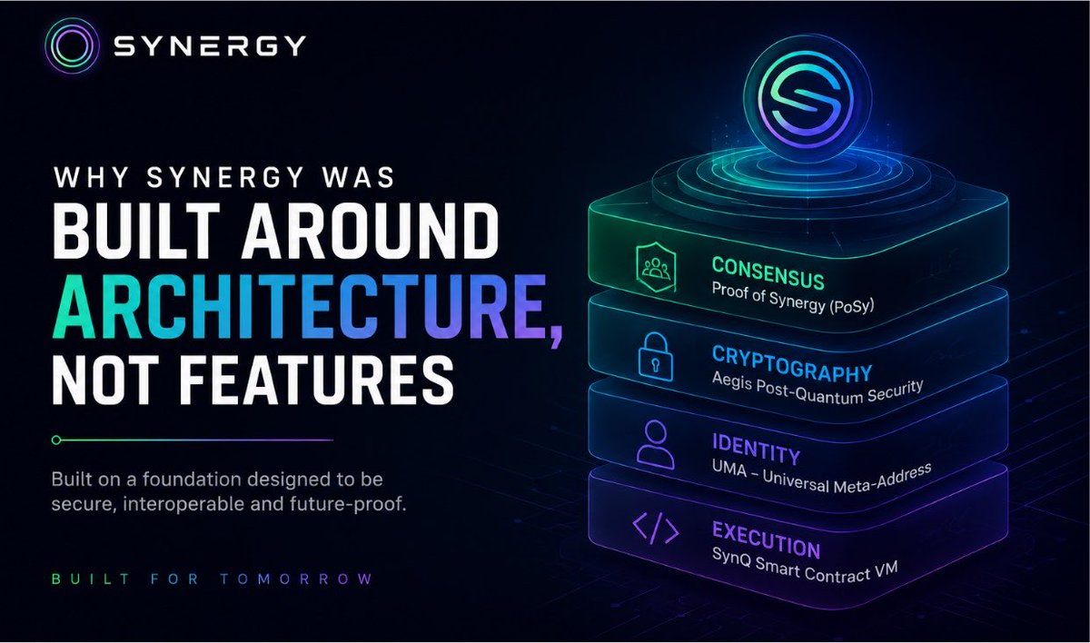 calvarycrypto's tweet photo. Wallet security isn’t just about avoiding malicious links.

It’s about building ecosystems where trust, authentication and cryptographic verification are treated as core infrastructure not optional features.

The future of Web3 will be defined by architectures that reduce trust assumptions, not increase them. @SynergyNetHQ is building with that philosophy in mind.
