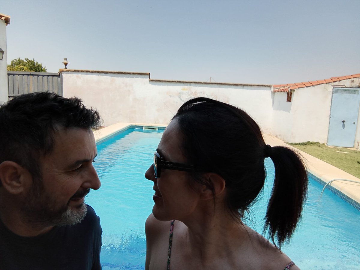 FrancisLuque73's tweet photo. Dar un paseo fresquito a primera hora por la vega, una tostada muy grande en Belicena y terminar piscineando junto con la mejor compañía posible es algo que no tiene precio https://t.co/3uOBQG5vF4