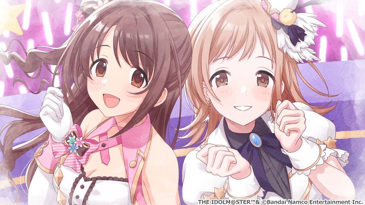 imassc_official's tweet photo. 【IDOL WORLD SUPER FESTIVAL 2026】

IWSF2026の開催を記念して、櫻木 真乃さんのSSRサポートアイドルが登場予定！
イラストには島村 卯月さんも登場していますよ～
ぜひチェックしてみてくださいね～

S-SSR【We can go now!】櫻木 真乃

※【We can go now!】櫻木 真乃にはコミュはありません。

#アイマスIWSF_DAY3
#シャニマス