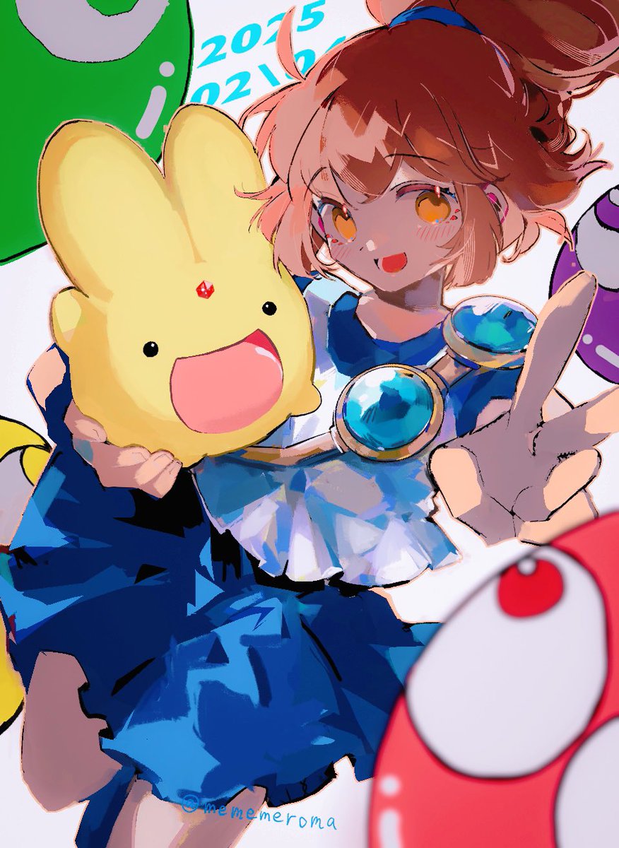 mememeroma's tweet photo. 成長があるように見えるかもしれない…
←去年の2月　今月→ https://t.co/p3W5Q5YfUE