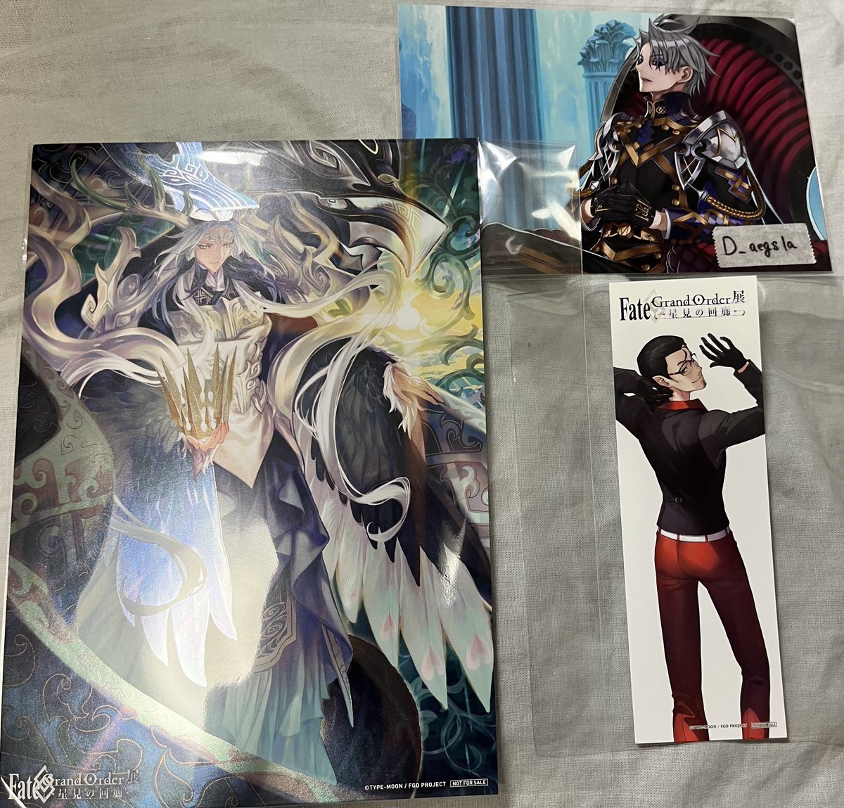 D_aegsla's tweet photo. FGO 星見の回廊展　入場特典　交換

譲:始皇帝、ベリル
求:太公望＞エレシュキガル、オフェリア＞ペペロンチーノ

郵送のみ
検索からでもお気軽にお待ちしております。 https://t.co/6cK4o2mgAq
