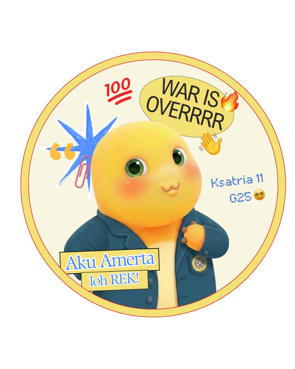 jadimaba2025's tweet photo. freebies buat anak-anakku nnti, see u di amerta 🤏🏻 https://t.co/FQFu2Gvmeh