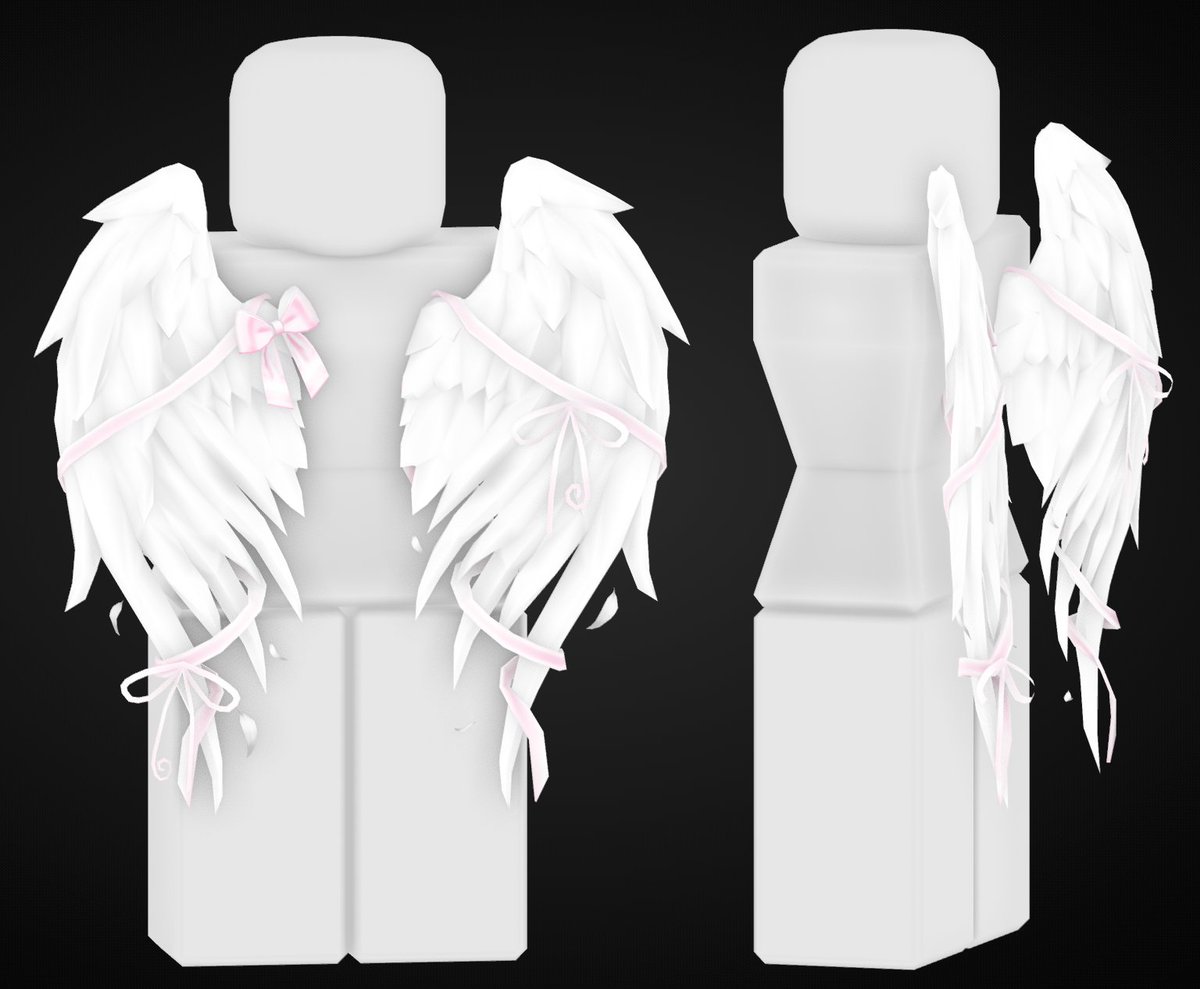 Eimrbl's tweet photo. Cute angel wings with ribbonssss! 🪽

you can get it here: https://t.co/LjbHUxXV43

#roblox #robloxugc #robloxdev https://t.co/hPuhJ4jRgp