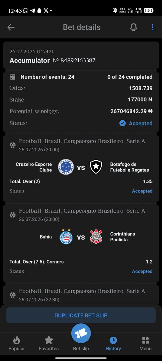 CEACER042's tweet photo. @39billion GAME 1XBET VERSION 

MAKE SURE U STAKE 🔐

 267M TO BE WON 🎉 

AH49Q

Register on #1XBET with my LINK to access my BetCode 🤝

 🔗 https://t.co/aAbkGaQr71

Promo code - HENRY1XB https://t.co/BFI1dV3rsE