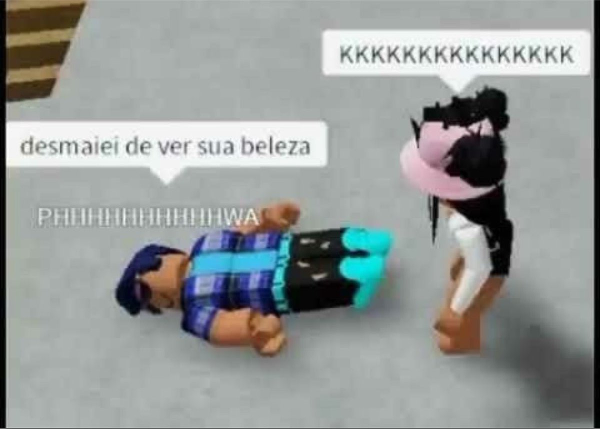 Roblox sem contexto tweet media