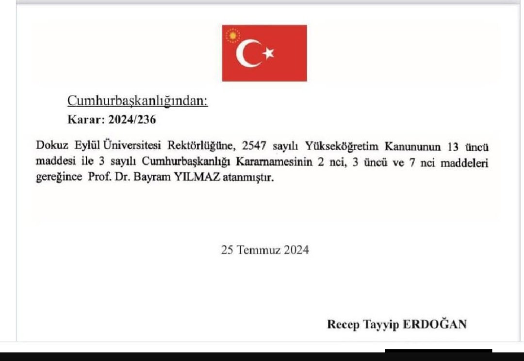 BilginCelik7's tweet photo. İKİ YIL oldu!
@universitemDEU ya iki yıl önce @_bayramyilmaz_ rektör olarak atandı.
İki yılın bir değerlendirmesini kamuoyuna yapsa ve #DEÜ de şu sorunları çözdüm, şunları da önümüzdeki 6 da çözeceğim dese!
#Olumlu bir nokta olarak #mobbing eylemleri hissedilir şekilde azaldı.
#Olumsuz bir nokta olarak #özlükhakkı sorunu hala çözülmedi!
