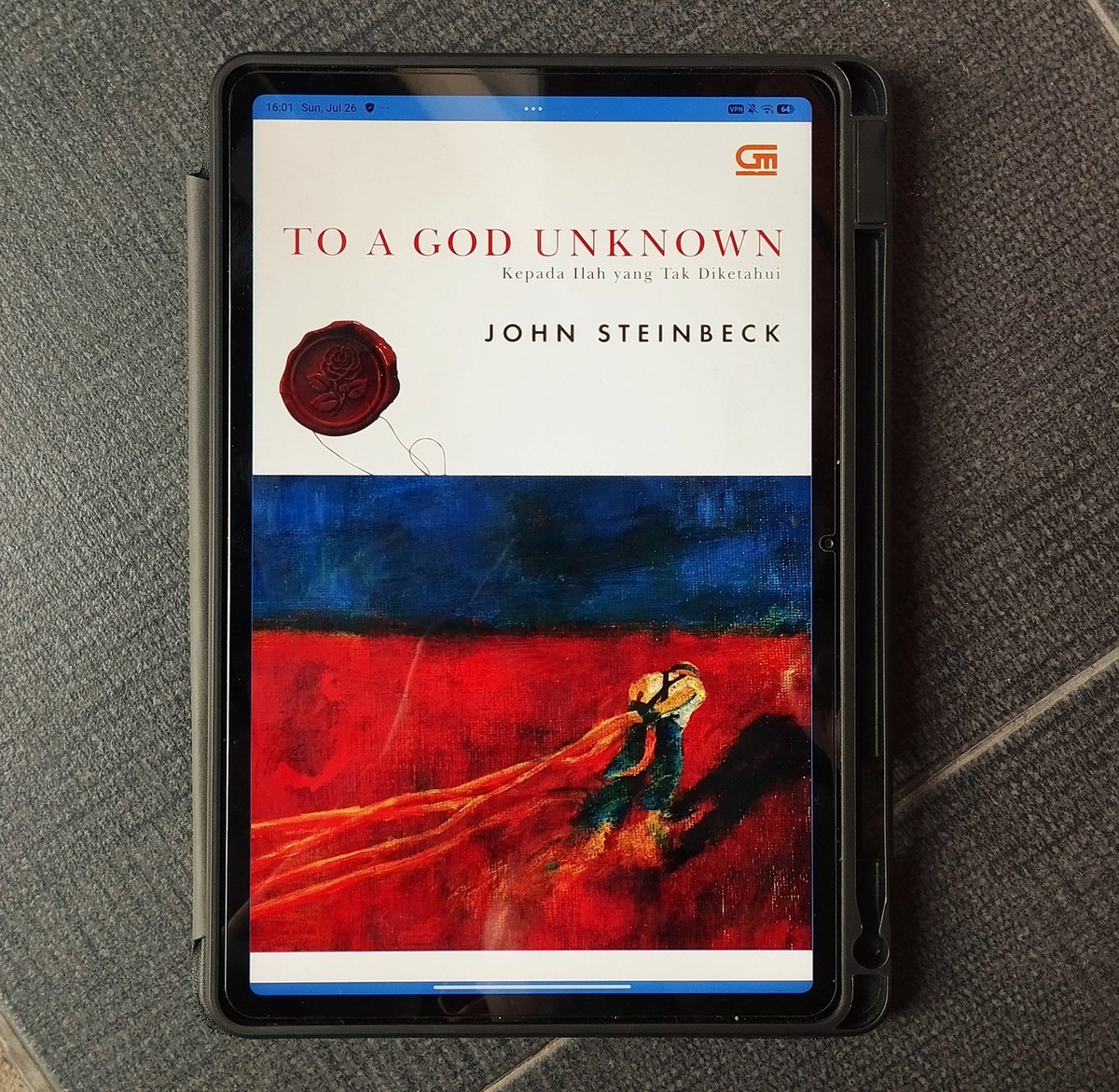 oonshadi's tweet photo. Another (not very sunny) Sunday, another Steinbeck from ipusnas https://t.co/D96GPr5bnN