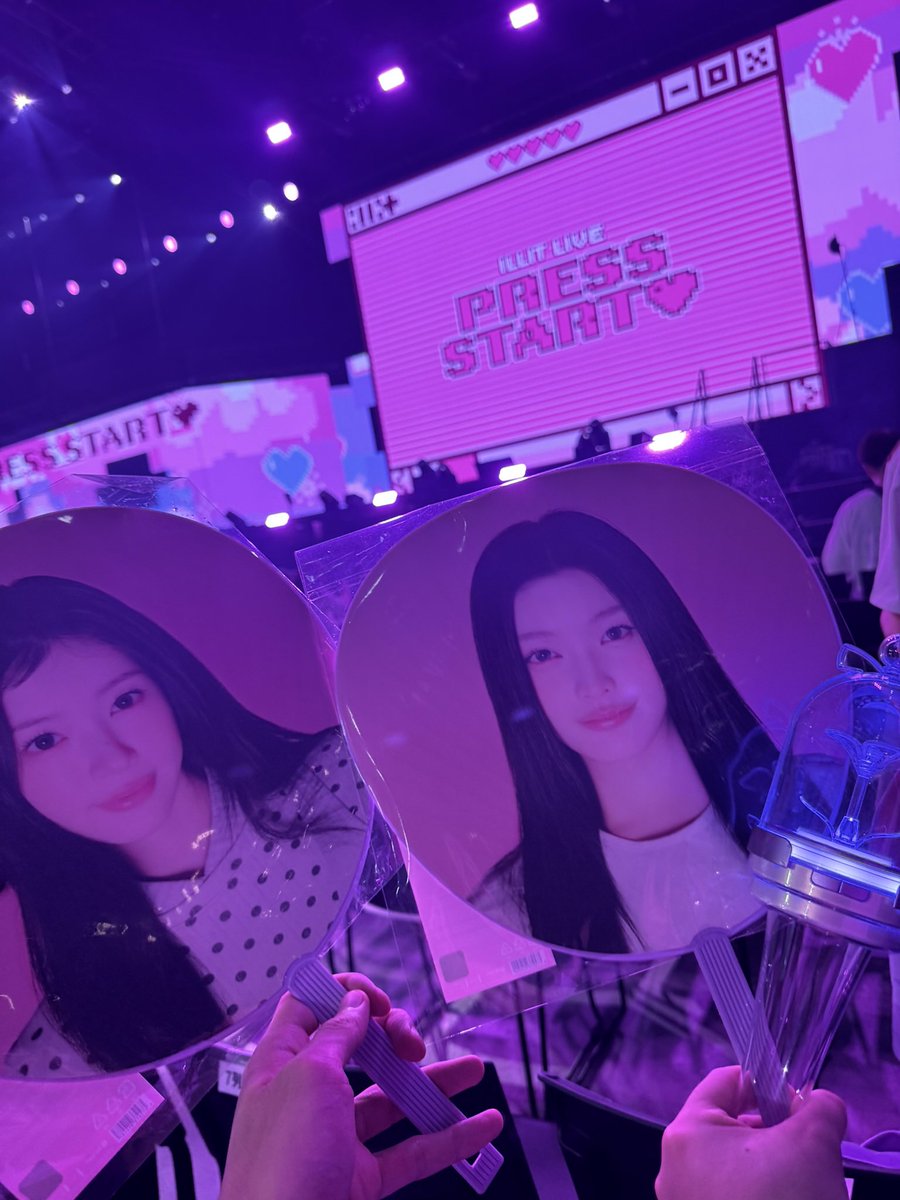 HaL_1725's tweet photo. サウチェでイロハから確定ファンサもらえたから本公演前から大満足な1日だった
#ILLIT #PRESS_START_JAPAN https://t.co/svVwBL7rCX