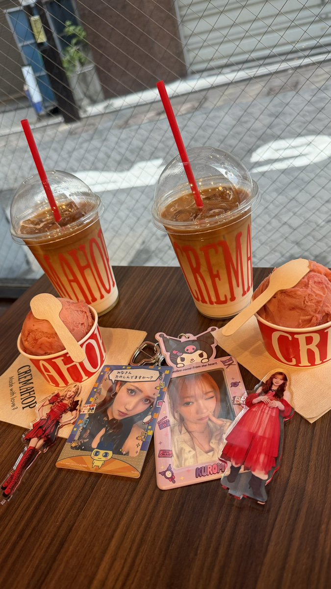 fn612rn91's tweet photo. 梨乃ちゃんが行ってたアイス屋さん🍨❤️
今日は色々聖地巡礼できて大満足☺️
#ISSUE https://t.co/kv90Z0OcNL