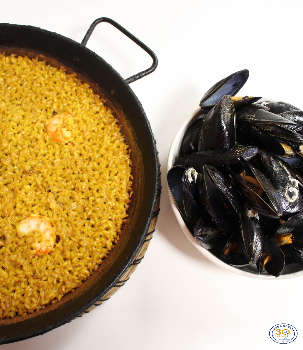 CasaCesarDelfin's tweet photo. ¡El combo del verano!
Los arroces Casa César y la clóchina valenciana 😉

#restaurantes #valencia #casacesareldelfin https://t.co/mbMNxnn7mB