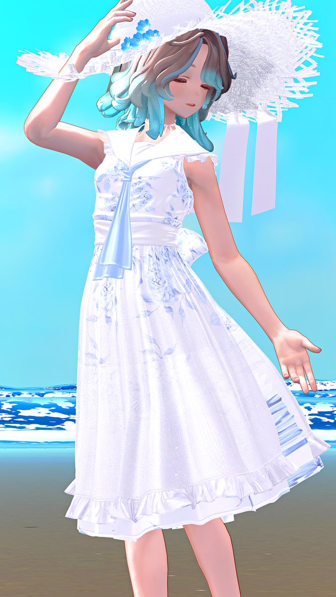 VRMomotaron's tweet photo. おはんよ〜
この服可愛くて定期的に見せびらかしたくなる。

#Marycia3D
#VRChat https://t.co/HGbRVUfWOC