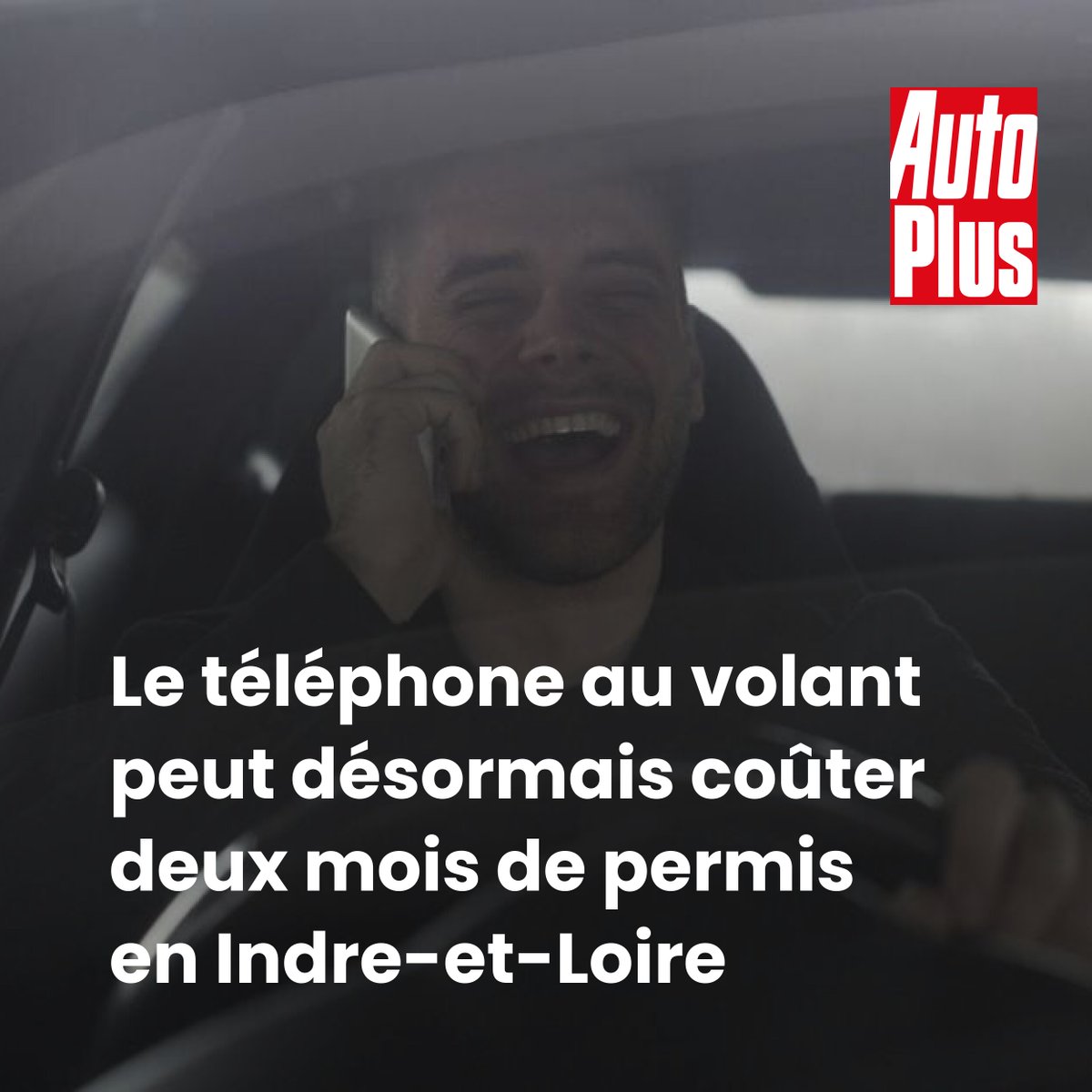 AutoPlusMag's tweet photo. 👉 https://t.co/6OR6vRaiyV
En Indre-et-Loire, utiliser son téléphone au volant entraîne désormais une suspension de permis d’un à deux mois, en plus de l’amende et des points. https://t.co/rXthVpCEPG
