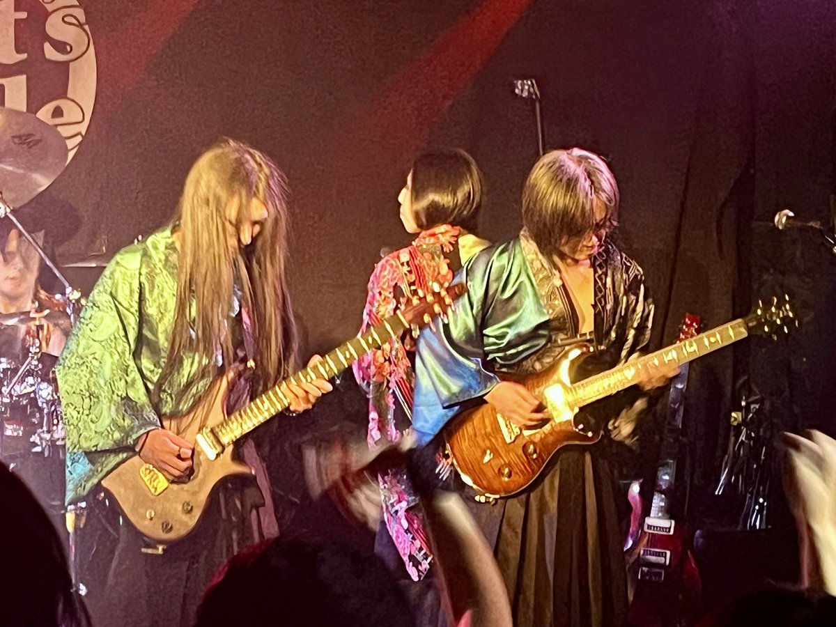 soundlive's tweet photo. 遅くなりましたが朱華羅座さん、月夜魅さんお疲れ様でした！
たっぷり充電させて頂きました！
我らも加速します！ https://t.co/bszAT2tkni