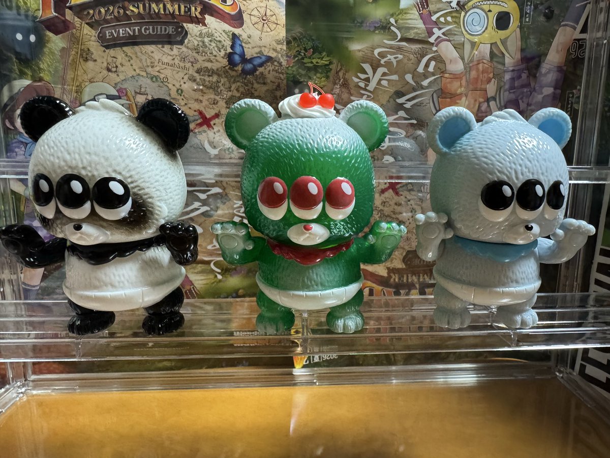ワンフェスでずっとずーっと気になってたちびクマラちゃんGET♡ブース
