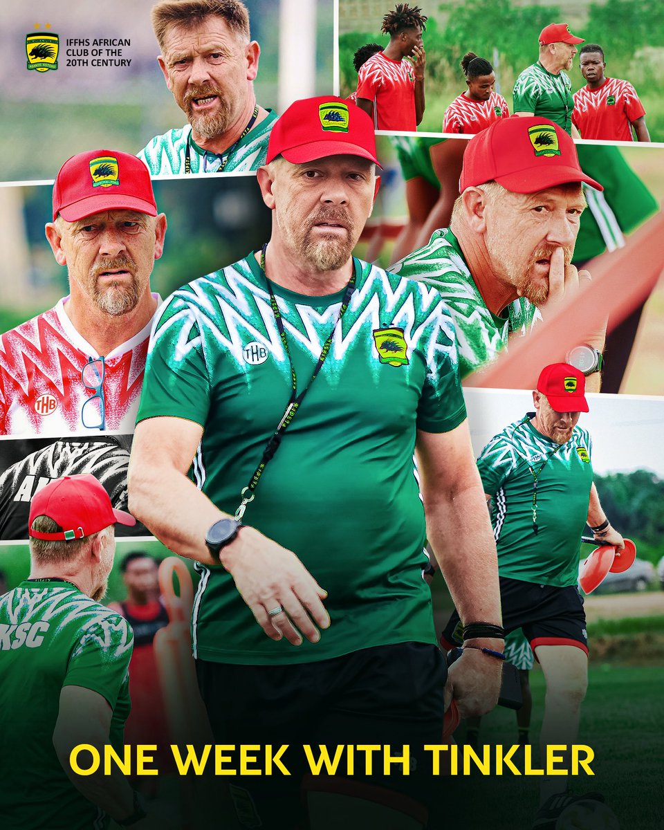 AsanteKotoko_SC's tweet photo. Kindly share your impressions of a week under Tinkler using only emojis no words needed. 
🤗

#UnitedinHeritageDrivenbyExcellence https://t.co/2EanZ9IBOu
