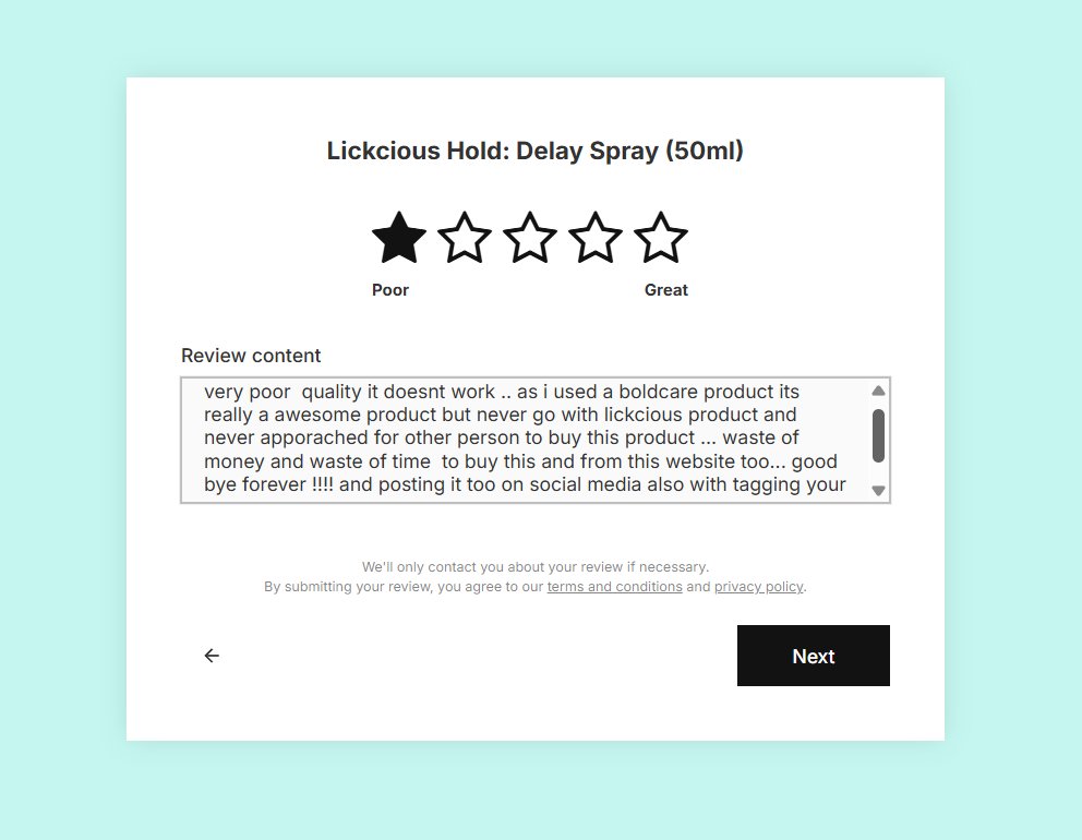 White_devil20f's tweet photo. Guys Dont ever buy this product from lickcious very bad and it doesnt work ... they are cheating customer ... and when i mailed the team they dont even reply ...so bad experience from my side ... no with this product #Boycott this product https://t.co/Z6Jt10F3AX https://t.co/53UhMZBzyc