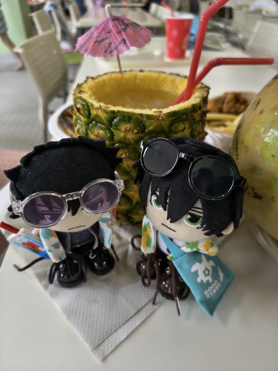 satsuki_swrb's tweet photo. 日本のハワイでChillタイムを満喫する狡宜ぬいズ🌋🌴🌊🌺🌈 https://t.co/Ve8b7epgE5