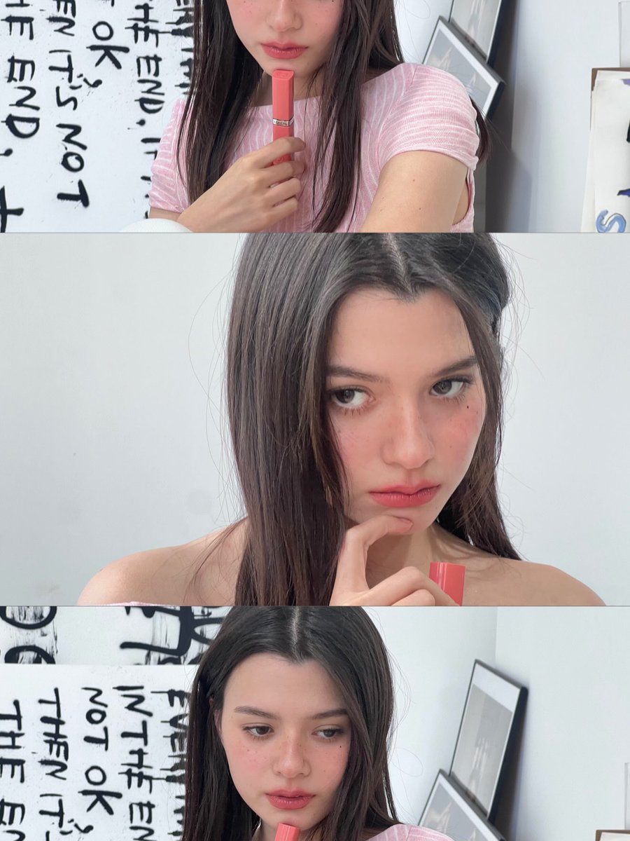 beckyfanclub05's tweet photo. 📸 💜 : 𝗯𝗲𝗰𝗰𝗰𝗮

I think I just found my signature nude shade💗. 

I'm wearing L'Oréal Paris Infallible Laque Resistance Nude Edition in 605.

#ลิปนัวที่ติดทน #LaqueNudeCollection
#LaqueResistanceTH #Makeup #LOrealMakeupTH
#BeckyEntertainment
#beckysangels #BeckyArmstrong https://t.co/1r2cpezZ3L