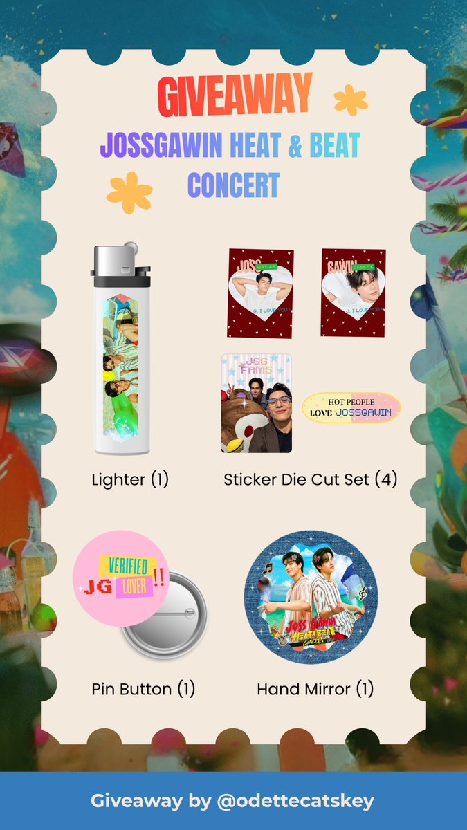 odettecatskey's tweet photo. 𓇼 Giveaway JossGawin Heat&amp;Beat Concert 𓇼 
by @odettecatskey 

𖦹 like &amp; rt are appreciated
𖦹 for JGnation only!
𖦹 limited qty
𖦹 co 🍊 (1 x claim)
𖦹 tulis usn X dinote
𖦹 pls do not throw/sell 
𖦹 tag me if you get this

🏷️ 28.07.2026 (19.00 WIB)
🏷️ 12.858 (no refund) https://t.co/Eg8jYo13Zh