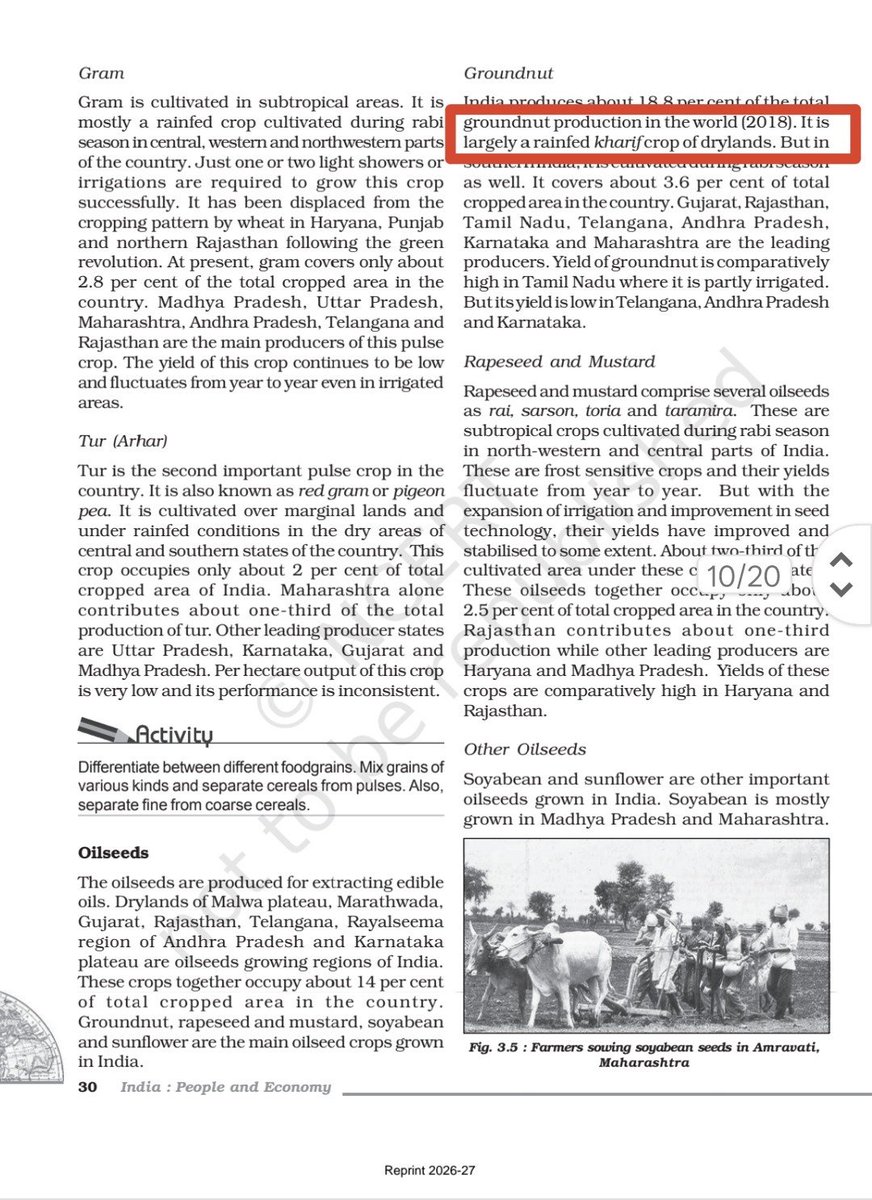 DoyalaSachin's tweet photo. @Edu_news2 Groundnut ka bhi proof lo bhai ncert 12th https://t.co/PzUKkxre7L