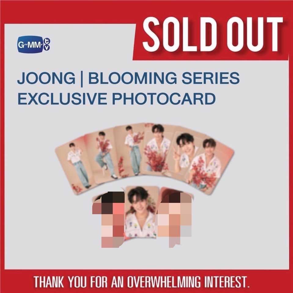 jellyfbean's tweet photo. #ths joong blooming satuan kecuali yang zoom, bisa full co / split (under 200)

dm for details https://t.co/2CQjTcT63G