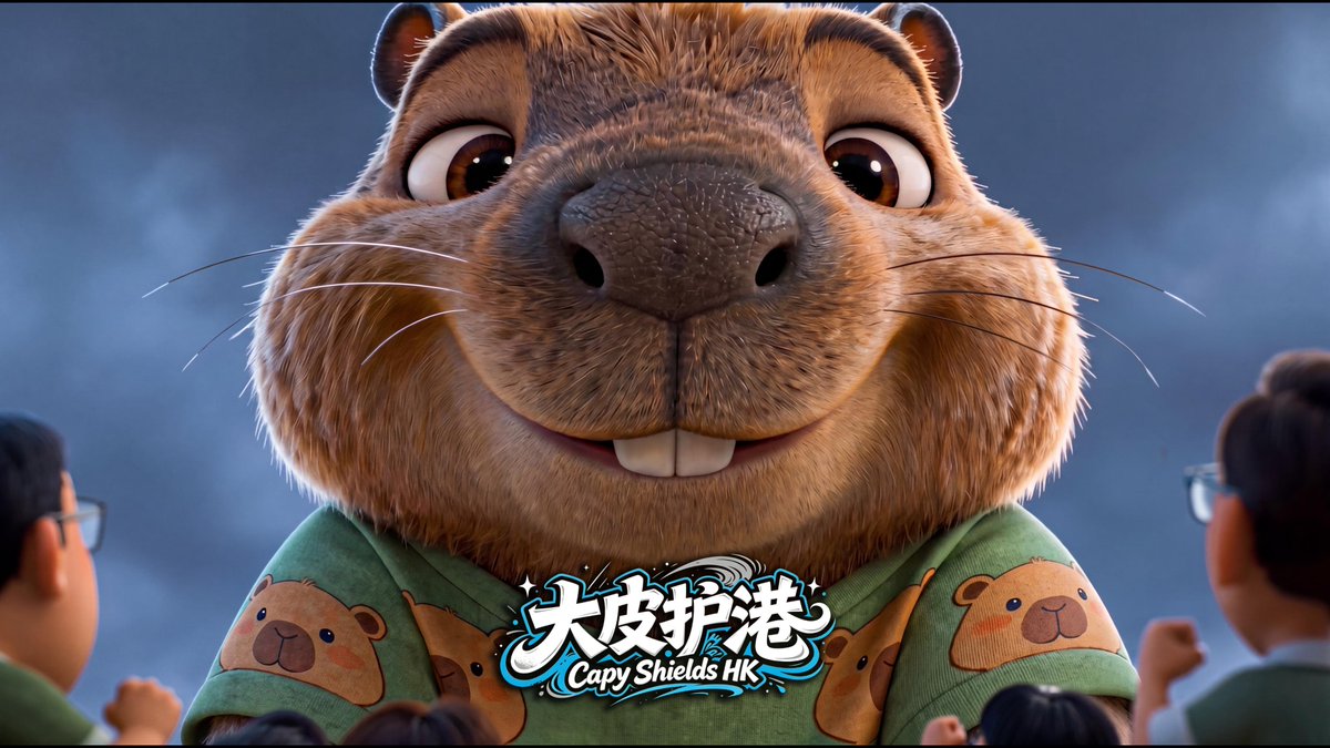 YanAIGC224's tweet photo. 【Capy Shields HK】
When a giant capybara is around in Hong Kong, even typhoons aren’t scary anymore!
Completely healed by this capybara today! ❤️

【Production Credits】
Image 2 /  Seedance 2.0/ BGM: Suno
@kazeai_official @dreamina_ai 

#kazeai #dreaminaai #kazeagent #aivideo https://t.co/rCryIWcCLO