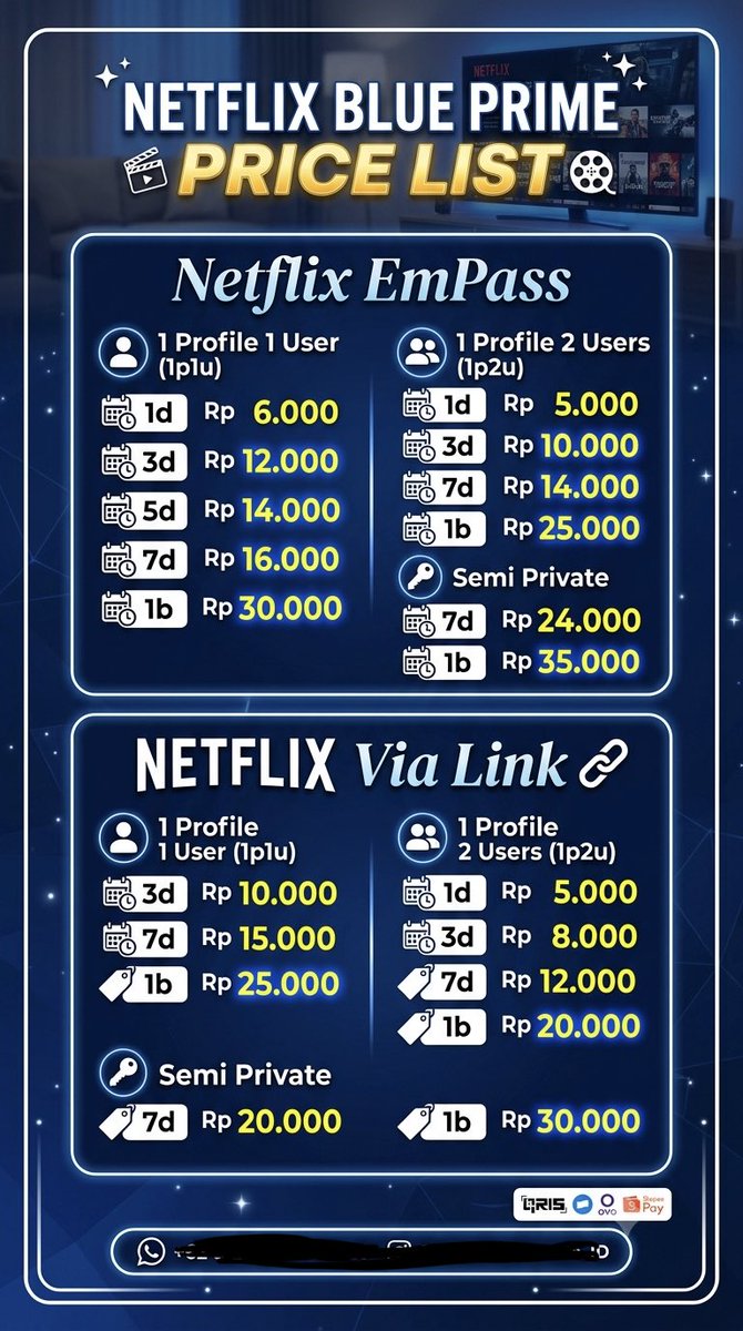 ୨ৎ Blue Prime|order via wa tweet media