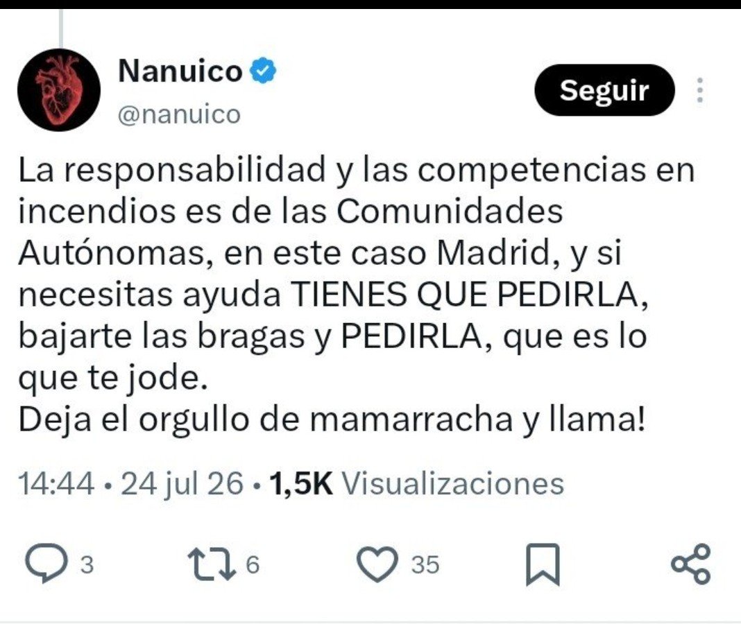 2010Nautilus's tweet photo. @MarioNoyaM Éso no es nada comparado con lo que han vomitado algunos, producto de hijoputez natural o de consumo inmoderado de sustancias "non sanctas". (Vía @marcelgascon ) https://t.co/bGtNs8Mb7A