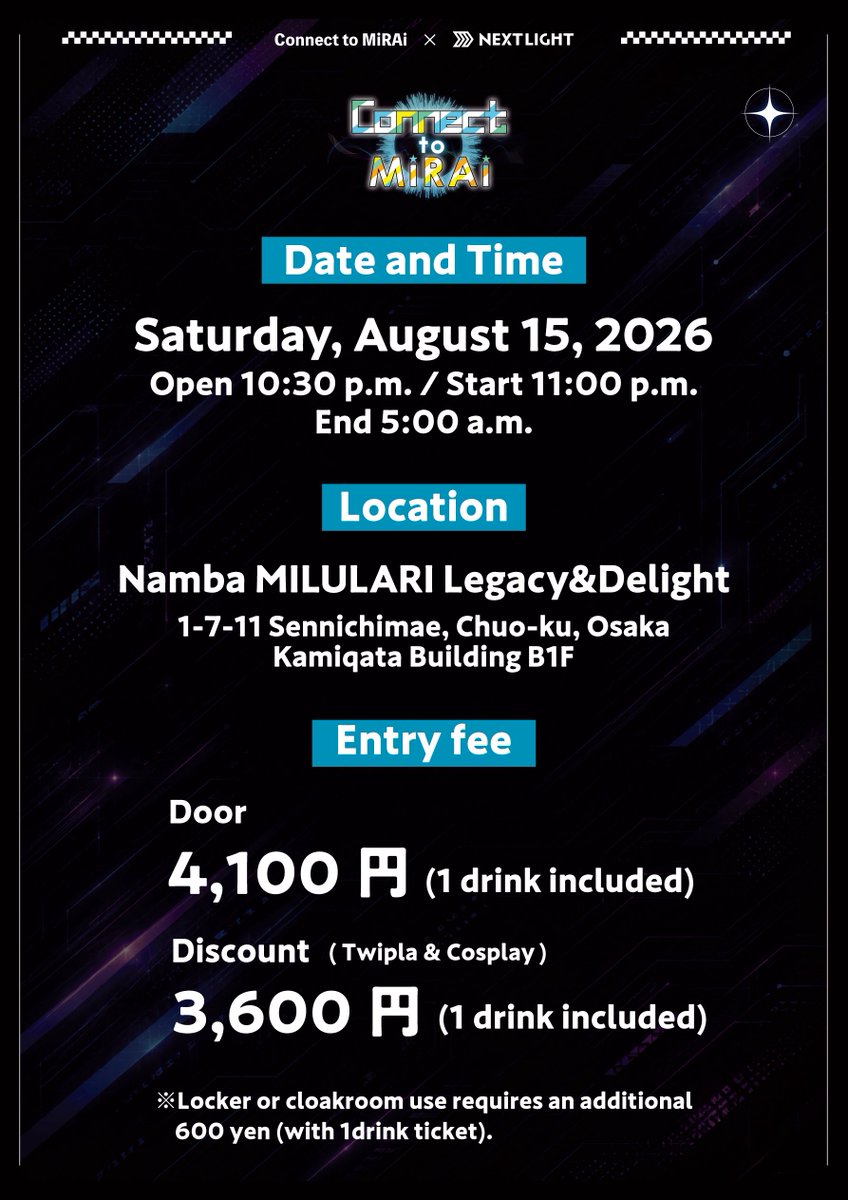 Please check the details of the event here 💁‍♂️ Thank you for