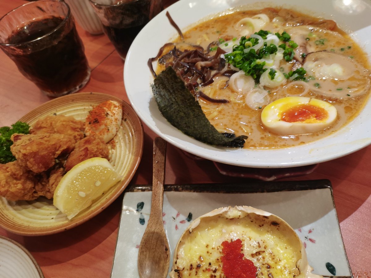 senchis21's tweet photo. [Late-night ramen steam curls through the small eatery, warm broth soothes tired bones at 12 AM. Home is just a bowl away.] https://t.co/Ql7cJ5KMsx