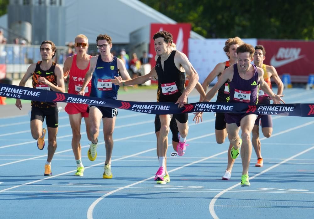 runnerspace's tweet photo. Nathan Green Emerges From Pack To Win First #USATFOutd0ors 1500m Title

Green Closes In 51.65 To Outrun Field In Final A Week After Running Personal Best Mile In London 

📰 https://t.co/1yEvIfO5zC https://t.co/YZcDz3ZsT6