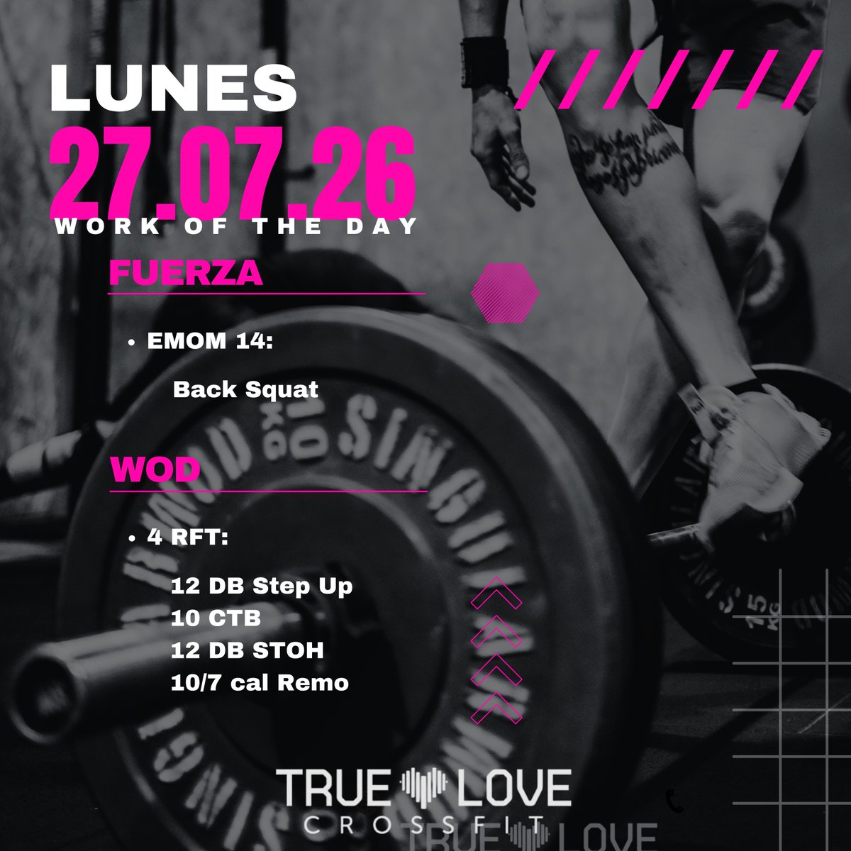 TrueLoveCrossF's tweet photo. #truelovecrossfit #truelove #crossfit #mallorca #staytrue #training #workout #barbellclub #gwod #crossfitlifestyle #crossfitlife #crossfitfacility #crossfitaffiliate #crossfitbox #hyroxtraining #hyrox #hyroxworkout https://t.co/hF11YimcoE