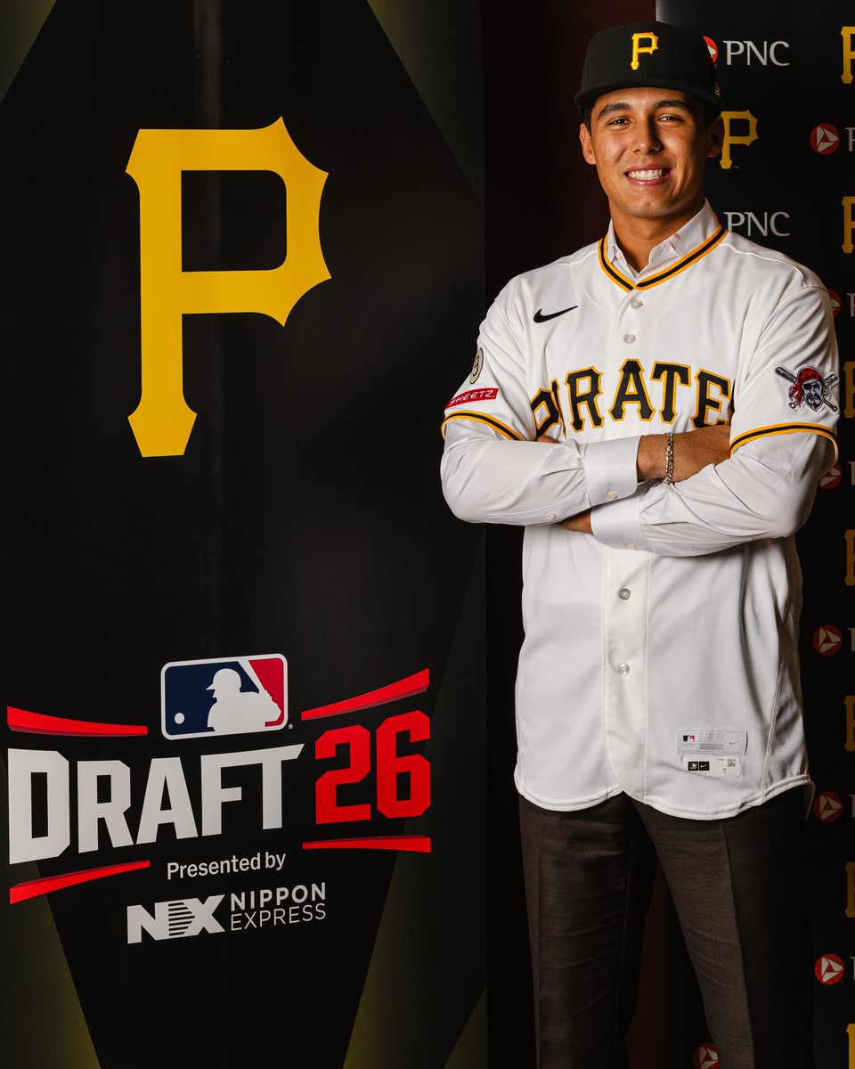 YoungBucsPIT's tweet photo. OFFICIAL: We have signed our 1st round pick, Derek Curiel, an OF from @LSUbaseball. ✍️ https://t.co/GcUpufMClB