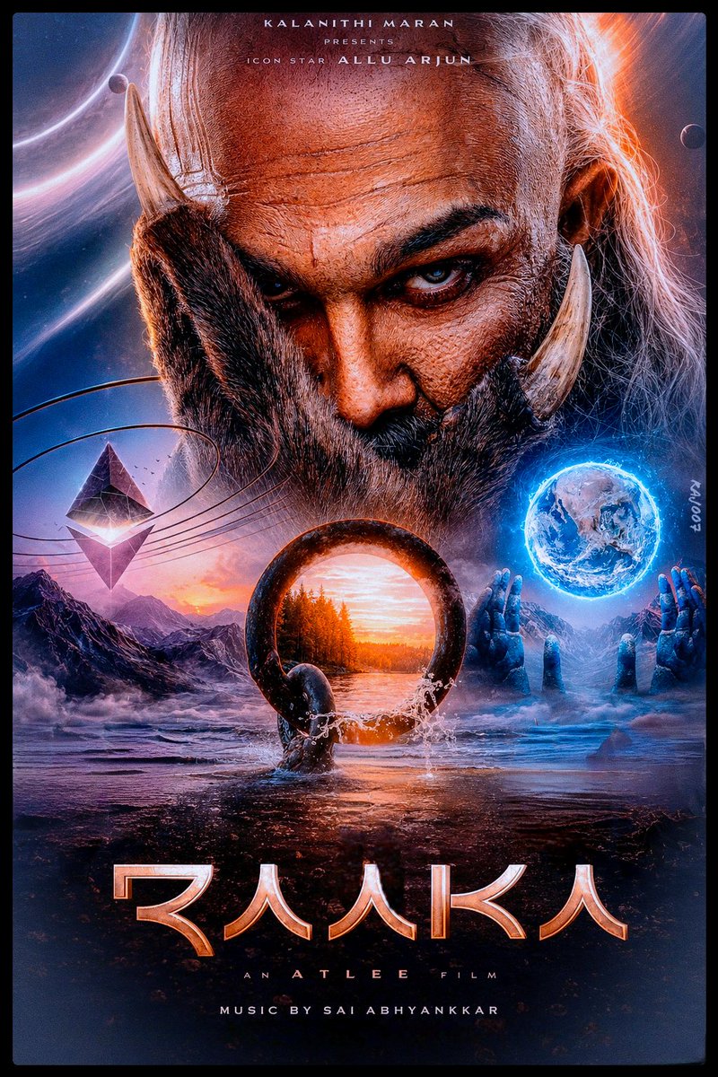 RajMav07's tweet photo. Beyond imagination 🌌❄️
@alluarjun  #RAAKA https://t.co/xzoUSNXMM6