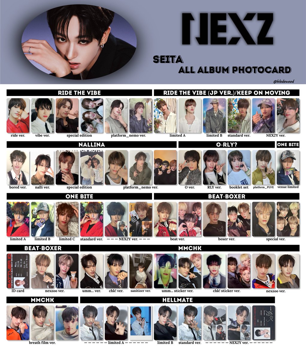 bledewood's tweet photo. NEXZ Member Template All Album Photocards

https://t.co/9zTzjJjipA

#NEXZ #넥스지 #SoGeon #Seita #Hyui #Yuki https://t.co/140xr9R8gN