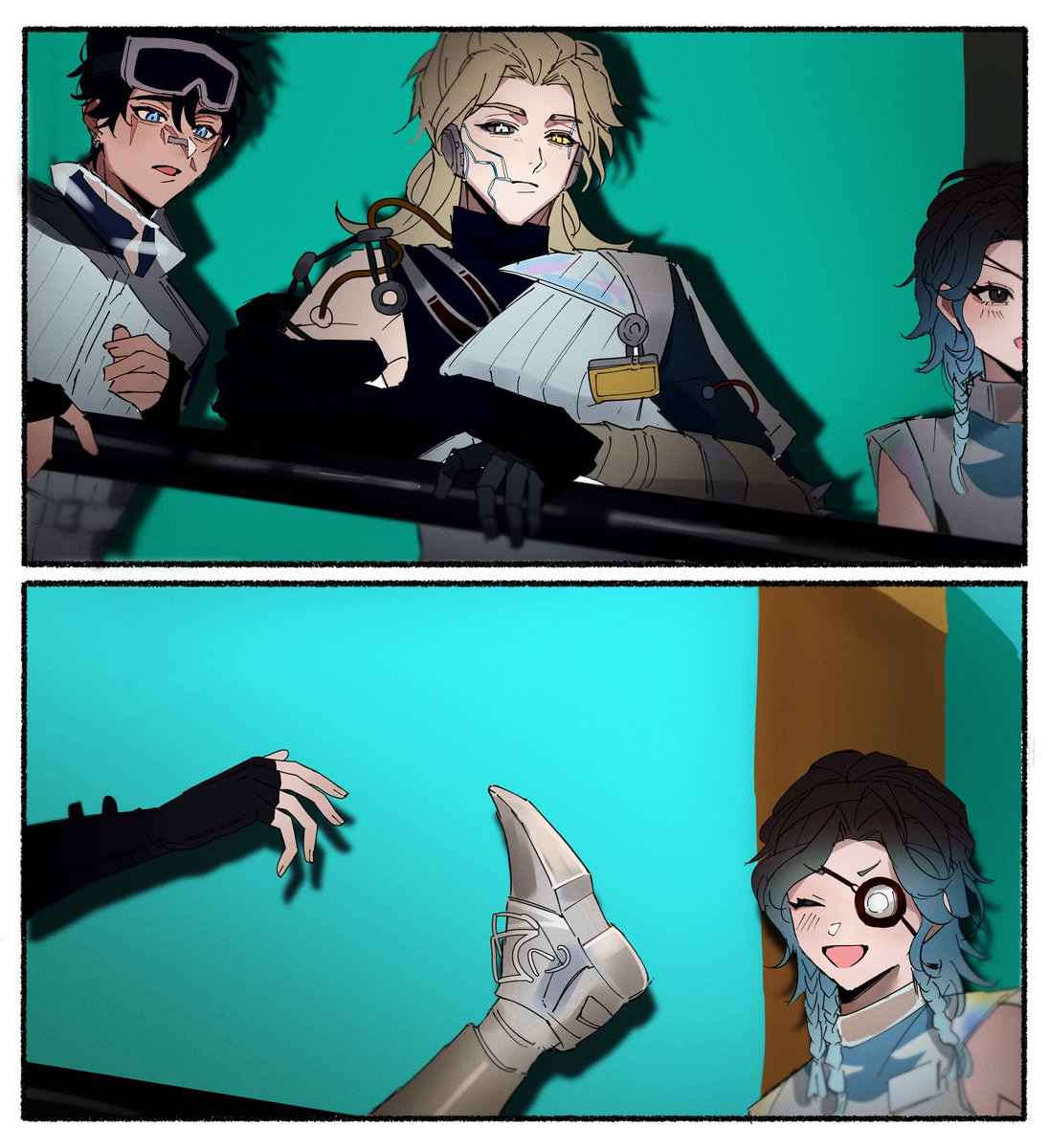 wow_taaa's tweet photo. 某パロ🎱真髄トリオ https://t.co/zAbSOewwJs