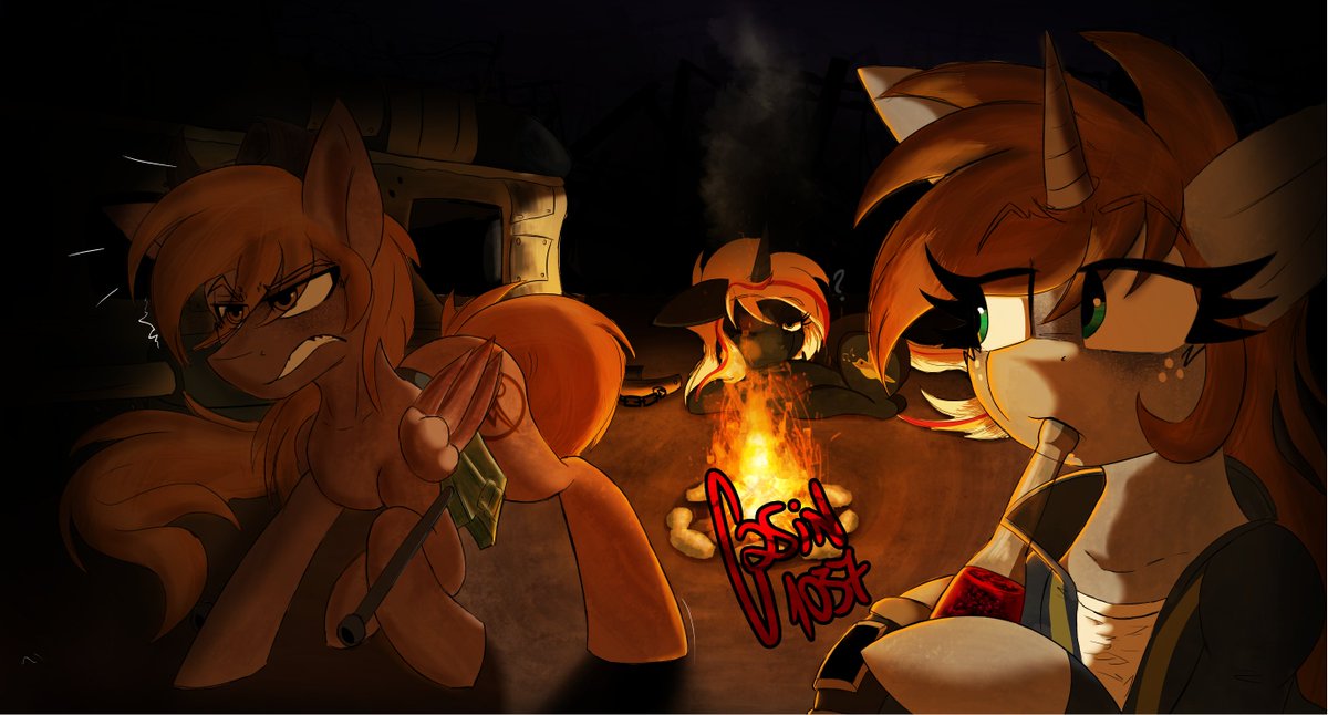 ForeverGeeking's tweet photo. An odd noise.
#Falloutequestria #FoE #Littlepip #mlp #pony https://t.co/L17ozBZkB6