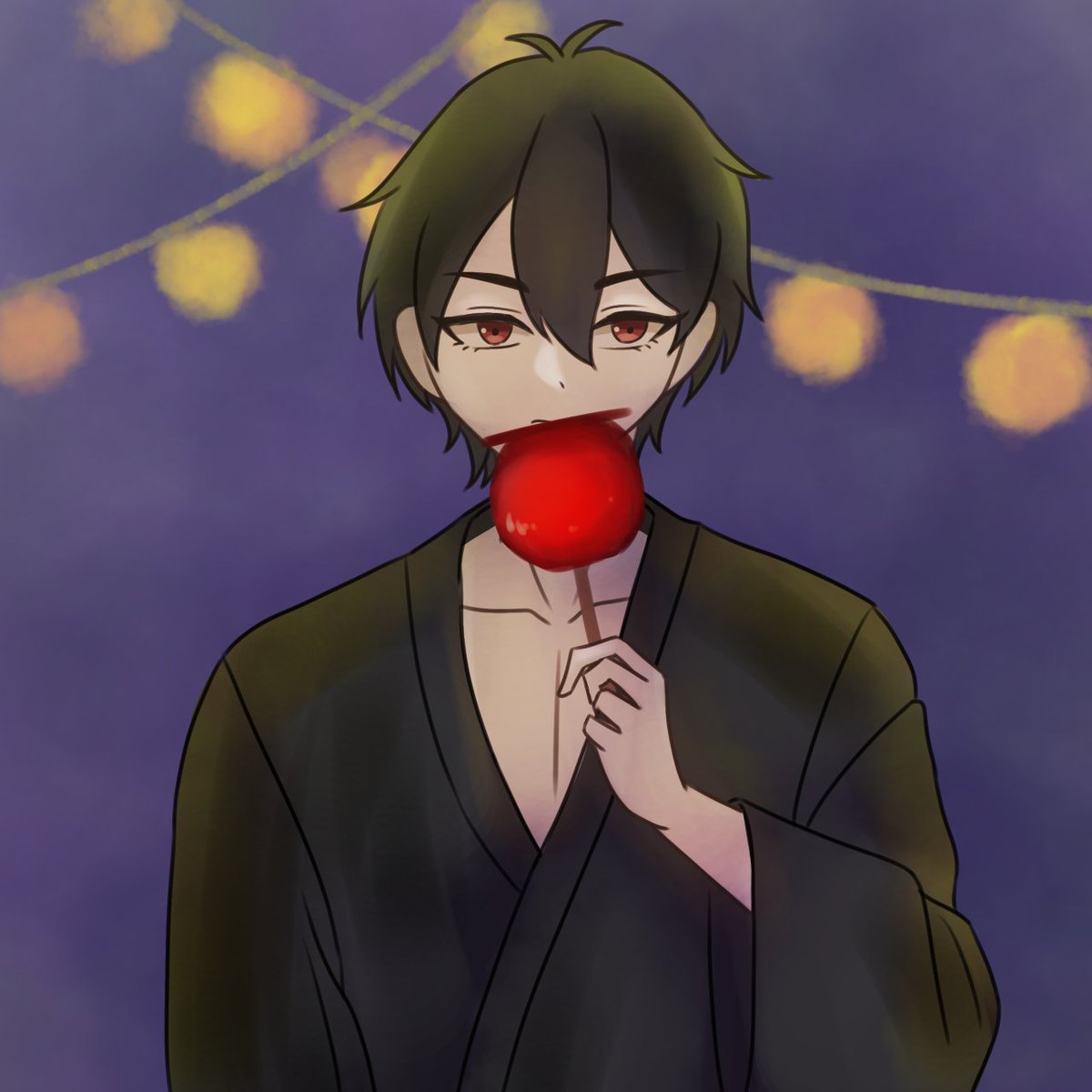 2_tyan's tweet photo. 夏祭り🍎
#絵かける https://t.co/svhqZ3c1Wy