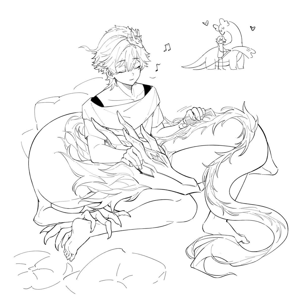 seacoma_'s tweet photo. 🍁&amp;🐉&amp;🦕
（含新刊私设） https://t.co/lg1hcZA0kd