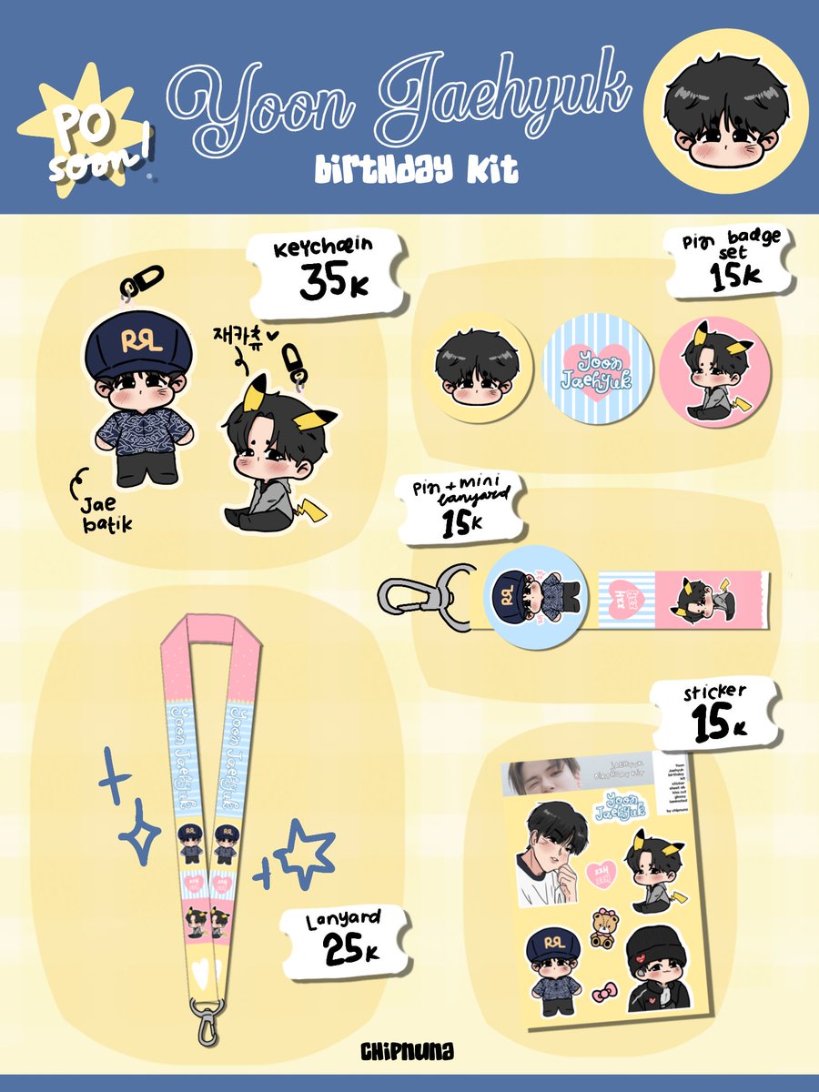 chipnuna's tweet photo. hello👋

mo ngasih tau aja besok mo open PO buat birthday kit jaehyuk dan treasure fc dan units dan ot10.

yg mau di-tag bisa rep @ atau dm aku yaa~~

(rts are appreciated💖) https://t.co/APaURwMy6w