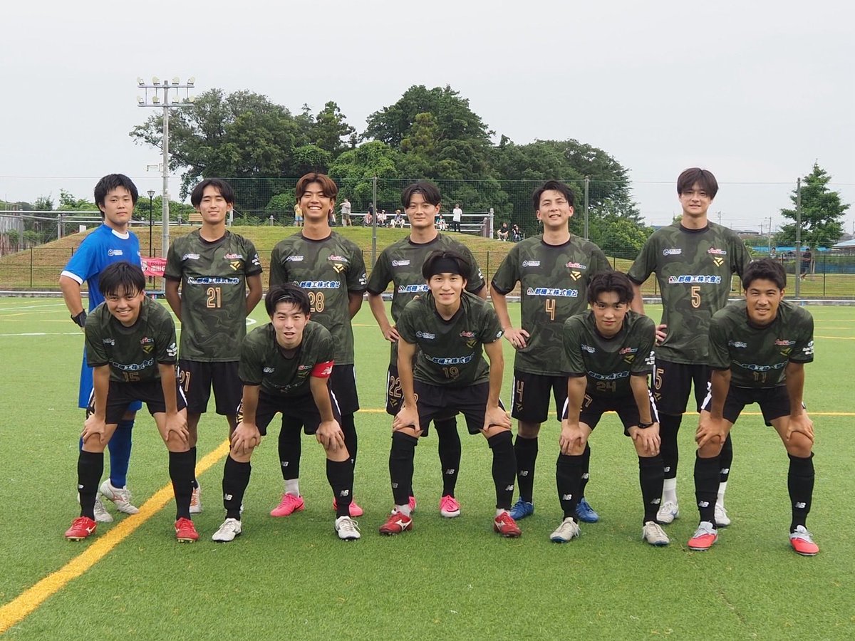 matsudocityfc's tweet photo. 【TOP_2026.7.26】 
千葉県社会人リーグ1部　第7節 延期分
vs 市川SC

4-2（0-1,4-1）

⚽️19藤本飛龍（11疋田大和)
⚽️7寺島サフィール
⚽️21長妻郁斗（7寺島サフィール）
⚽️27松尾天斗

応援ありがとうございました✨ https://t.co/2J3MTNPBal