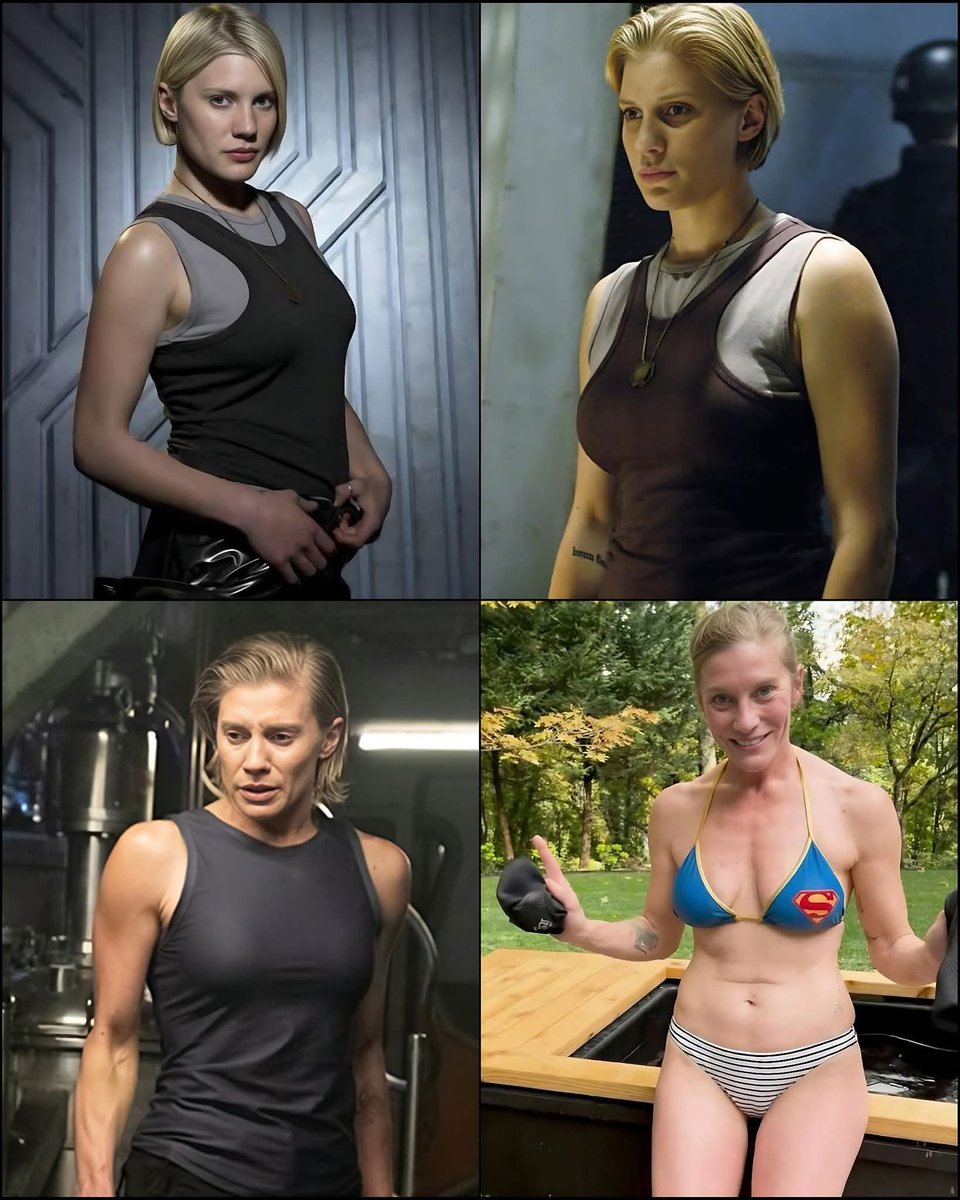 mikesensational's tweet photo. Katee Sackhoff  as Kara “Starbuck” Thrace in Battlestar Galactica. https://t.co/SRVP4x97tA