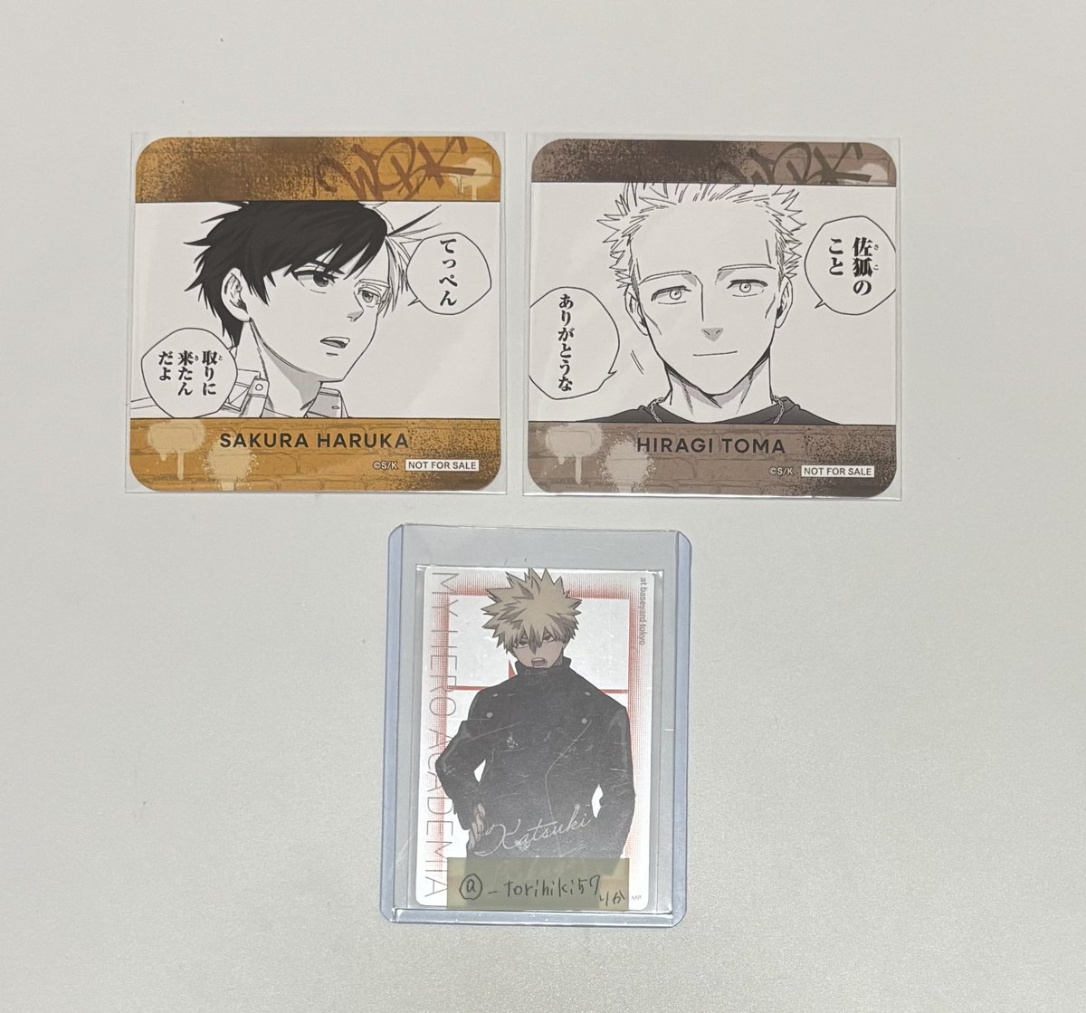 _torihiki57's tweet photo. 【交換】
WIND BREAKER展　ウィンブレ展　コラボドリンク　カフェ　コースター

譲：桜 柊

求：梅宮

郵送希望
桜は2:2の交換のみ
よろしくお願いいたします🙇 https://t.co/oVwWWago7v