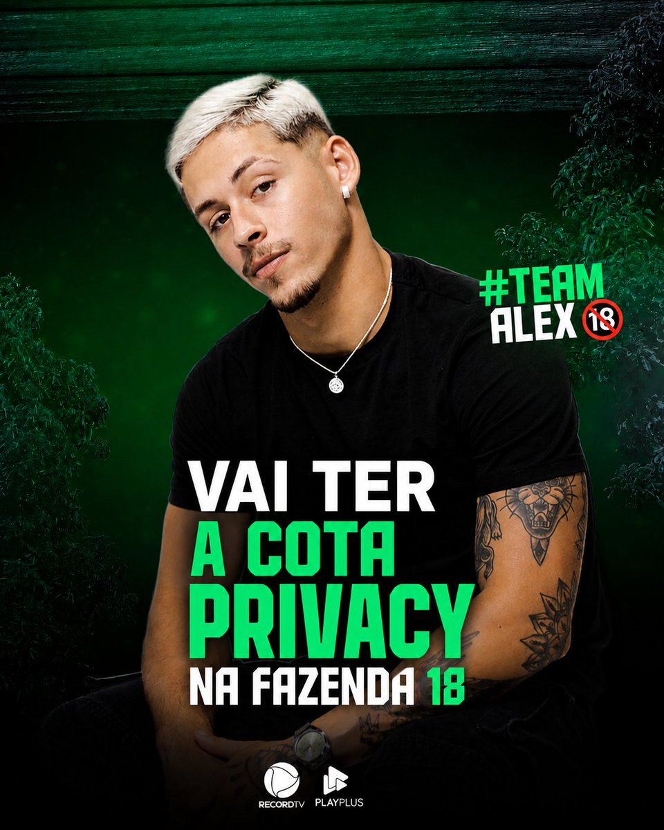 thiiagoleviii's tweet photo. vão torcer amores? #AFazenda18 
#TeamAlex🔞 https://t.co/VvDdNaJOiH